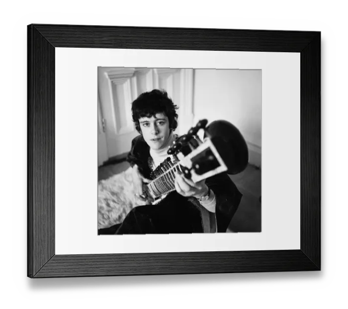 Framed Print : Folk musician Donovan. 13th February 1966