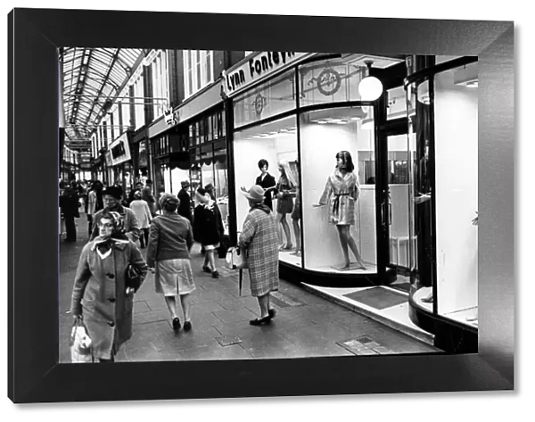 Cardiff - Arcades - Royal Arcade - 13th March 1970 - Western Mail