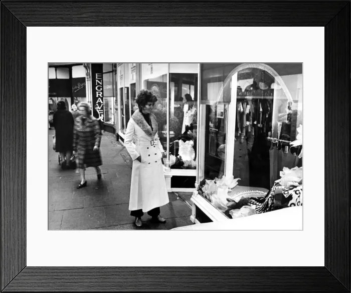 Framed Print : Cardiff - Arcades - Morgan Arcade - 13th March 1970 - Western Mail Framed Print : Cardiff - Arcades - Morgan Arcade - 13th March 1970 - Western Mail