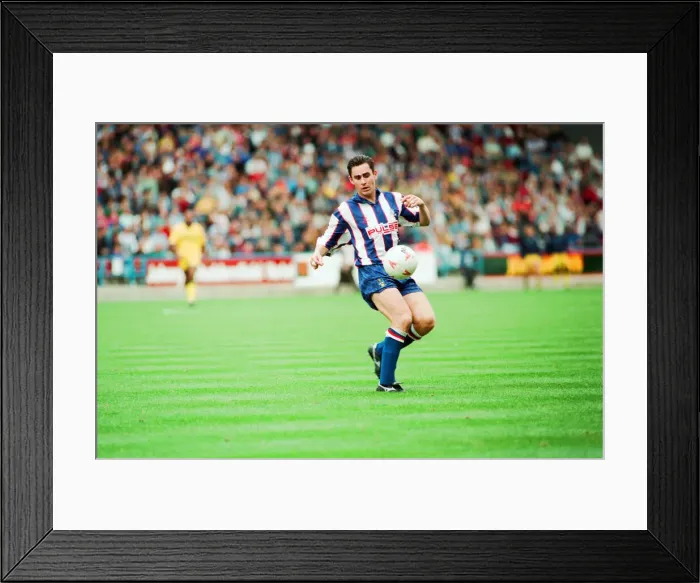 Framed Print : Huddersfield Town 0-1 Wycombe Wanderers, Division Two league match at the Alfred McAlpine Framed Print : Huddersfield Town 0-1 Wycombe Wanderers, Division Two league match at the Alfred McAlpine