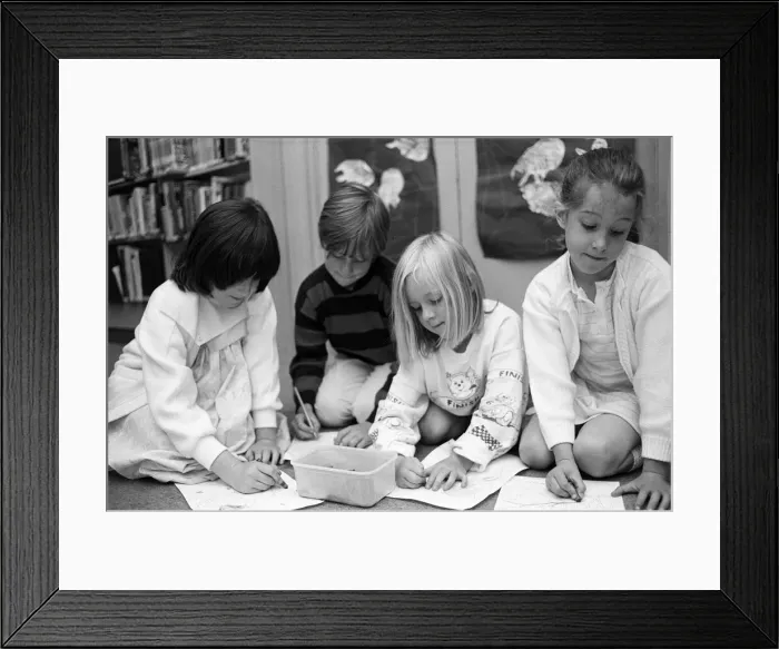 Framed Print : Huddersfield Junior Library was under siege when some 50 Red Indians turned up Framed Print : Huddersfield Junior Library was under siege when some 50 Red Indians turned up
