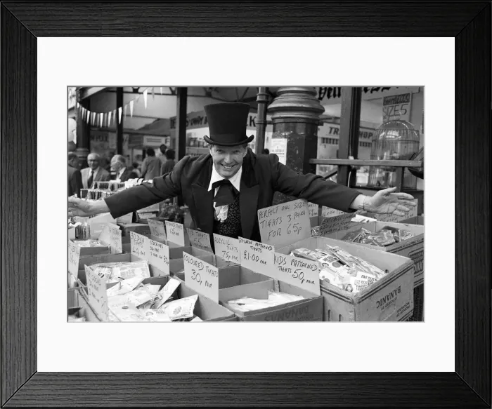 Framed Print : All the fun of the summer holidays in Huddersfield. Dressing up for the Brook Street Framed Print : All the fun of the summer holidays in Huddersfield. Dressing up for the Brook Street