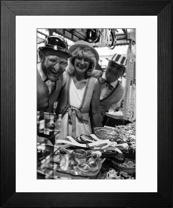 Framed Print : All the fun of the summer holidays in Huddersfield. Dressing up for the Brook Street Framed Print : All the fun of the summer holidays in Huddersfield. Dressing up for the Brook Street