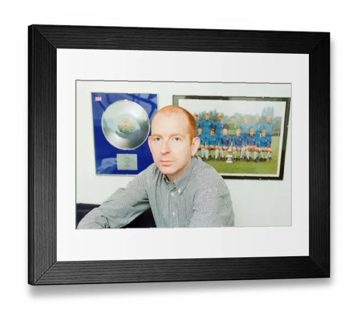 Framed Print : Alan McGee, co owner Creation Records label, and manager of Oasis music group