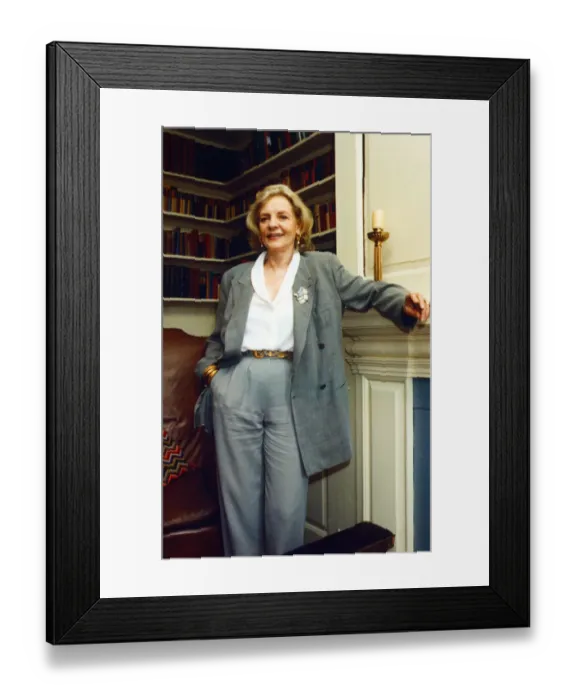 Framed Print : Lauren Bacall, Hollywood Legend aged 66, paying her first visit to Wales, 24th May 1991 Framed Print : Lauren Bacall, Hollywood Legend aged 66, paying her first visit to Wales, 24th May 1991