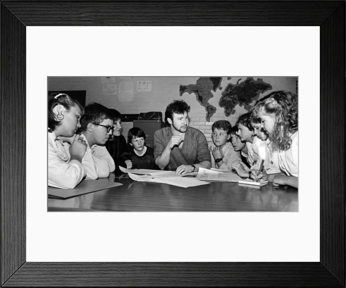 Framed Print : Youngsters at a Cleveland comprehensive school are leading the fight to beat Framed Print : Youngsters at a Cleveland comprehensive school are leading the fight to beat