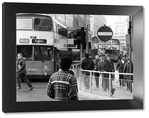 Chapel Street, Liverpool. 6th December 1983