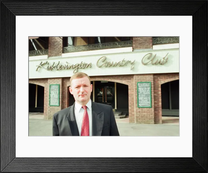 Framed Print : Kirklevington Country Club, Kirklevington, Yarm, North Yorkshire, 3rd October 1995