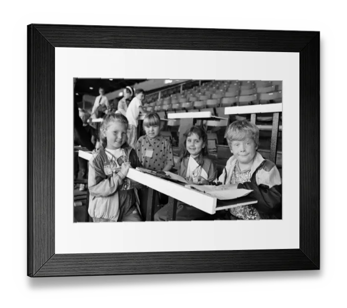 Framed Print : Learning through football... Holmfirth Junior School pupils Sophie Carr (front) Framed Print : Learning through football... Holmfirth Junior School pupils Sophie Carr (front)