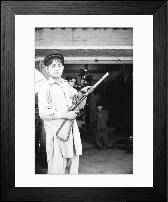 Framed Print : The town of Darra Adam Khel, located in Pakistan south of Peshawar Framed Print : The town of Darra Adam Khel, located in Pakistan south of Peshawar