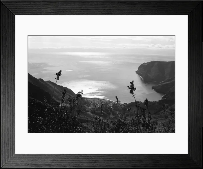 Framed Print : Juan Fernandez Island off the coast of Chile. Its most famous inhabitant was Alexander Framed Print : Juan Fernandez Island off the coast of Chile. Its most famous inhabitant was Alexander