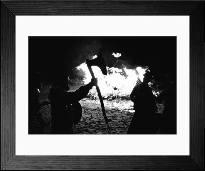 Framed Print : Lerwick Up Helly Aa festival is a tradition that originated in the 1880s Framed Print : Lerwick Up Helly Aa festival is a tradition that originated in the 1880s