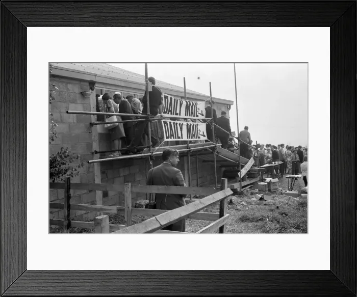 Framed Print : Denby Dale Pie Festival, 5th September 1964. Denby Dale is a village in the borough of Framed Print : Denby Dale Pie Festival, 5th September 1964. Denby Dale is a village in the borough of