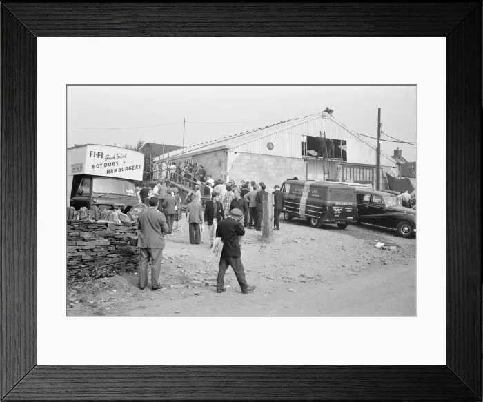 Framed Print : Denby Dale Pie Festival, 5th September 1964. Denby Dale is a village in the borough of Framed Print : Denby Dale Pie Festival, 5th September 1964. Denby Dale is a village in the borough of