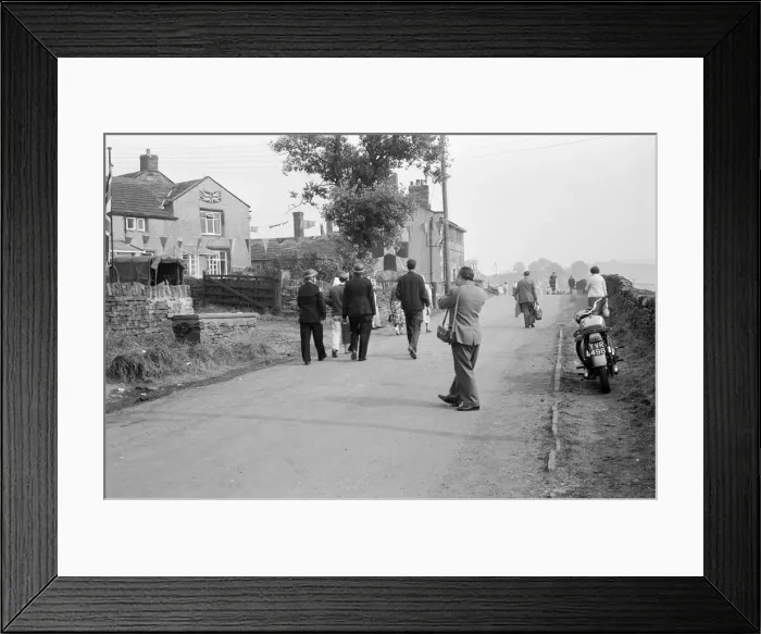 Framed Print : Denby Dale Pie Festival, 5th September 1964. Denby Dale is a village in the borough of Framed Print : Denby Dale Pie Festival, 5th September 1964. Denby Dale is a village in the borough of