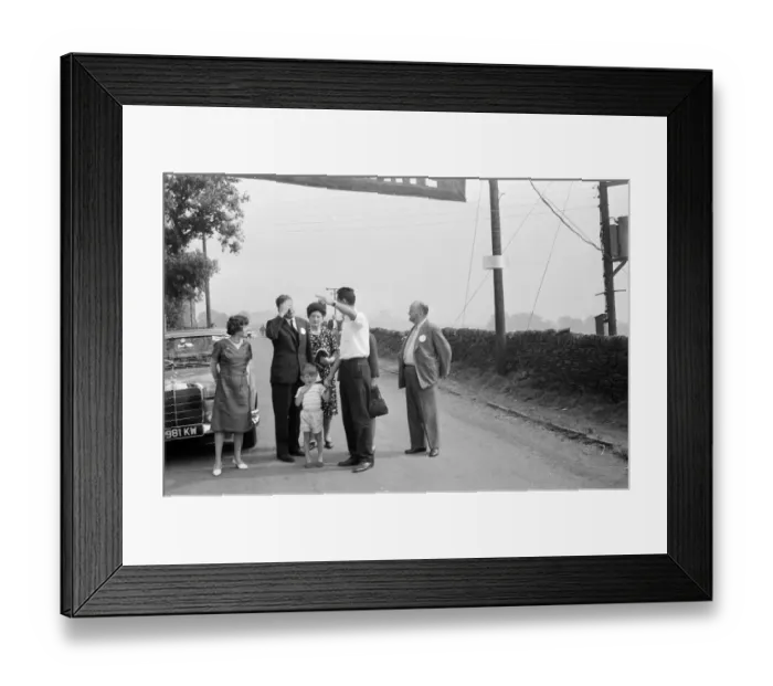 Framed Print : Denby Dale Pie Festival, 5th September 1964. Denby Dale is a village in the borough of