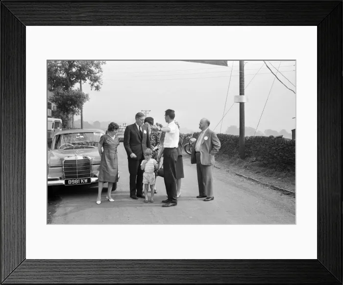 Framed Print : Denby Dale Pie Festival, 5th September 1964. Denby Dale is a village in the borough of