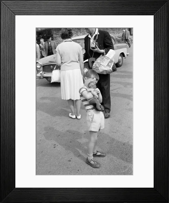 Framed Print : Denby Dale Pie Festival, 5th September 1964. Denby Dale is a village in the borough of Framed Print : Denby Dale Pie Festival, 5th September 1964. Denby Dale is a village in the borough of