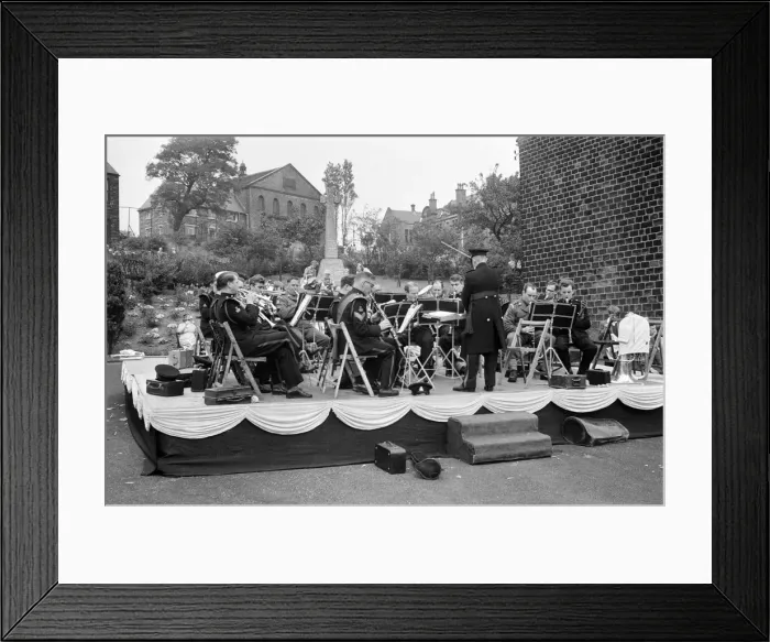 Framed Print : Denby Dale Pie Festival, 5th September 1964. Denby Dale is a village in the borough of Framed Print : Denby Dale Pie Festival, 5th September 1964. Denby Dale is a village in the borough of