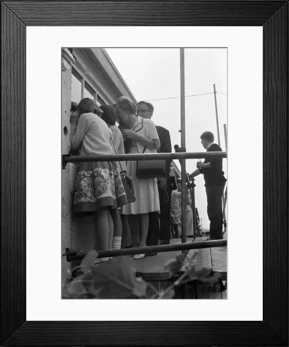 Framed Print : Denby Dale Pie Festival, 5th September 1964. Denby Dale is a village in the borough of Framed Print : Denby Dale Pie Festival, 5th September 1964. Denby Dale is a village in the borough of