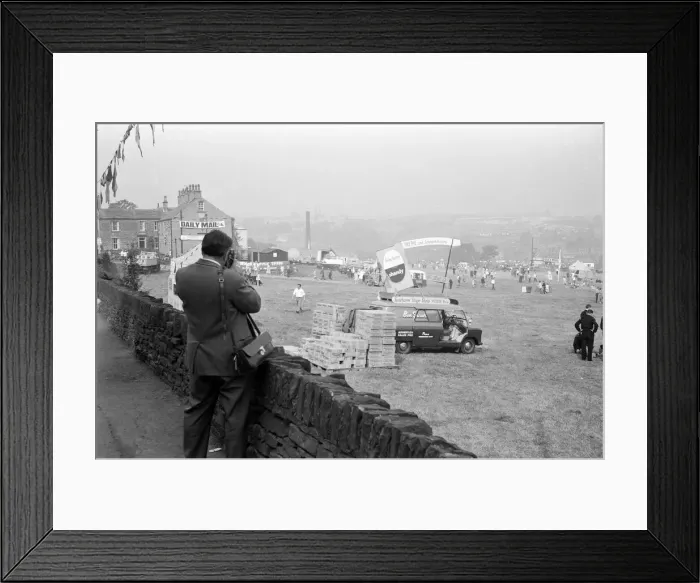 Framed Print : Denby Dale Pie Festival, 5th September 1964. Denby Dale is a village in the borough of Framed Print : Denby Dale Pie Festival, 5th September 1964. Denby Dale is a village in the borough of