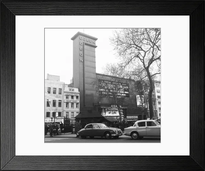 Framed Print : Jaguars Class seen here parked outside the Odeon, Leicester Square, London