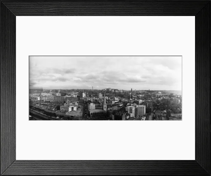 Framed Print : Panoramic view of Bristol from the roof of the ES &A Robinson and Son building