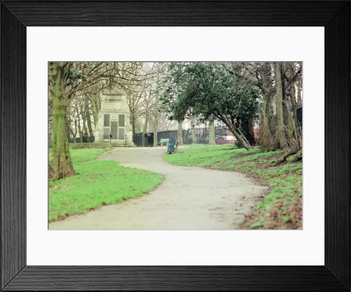 Framed Print : The War Memorial, Thornaby 13th January 1998. Thornaby Walks Feature Framed Print : The War Memorial, Thornaby 13th January 1998. Thornaby Walks Feature