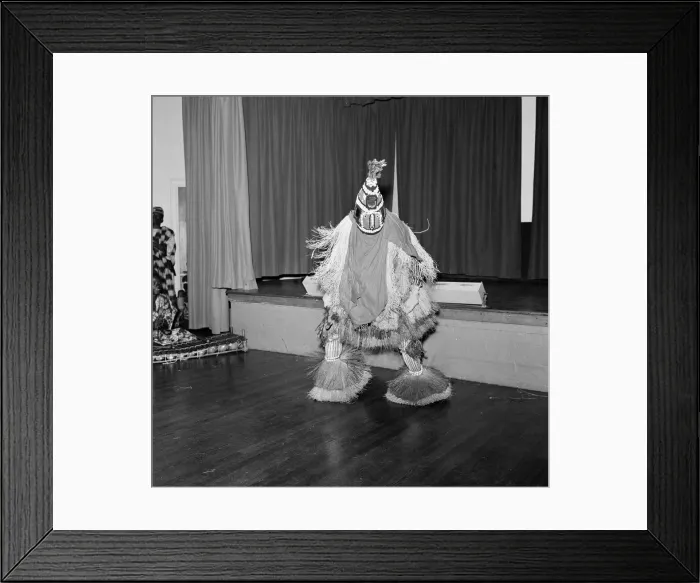 Framed Print : The Sierra Leone Dance Troupe rehearse at the London University Girls Hostel Framed Print : The Sierra Leone Dance Troupe rehearse at the London University Girls Hostel