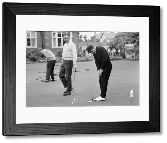 Framed Print : British Open 1969. Royal Lytham & St Annes Golf Club, Lancashire, Practice Day Framed Print : British Open 1969. Royal Lytham & St Annes Golf Club, Lancashire, Practice Day