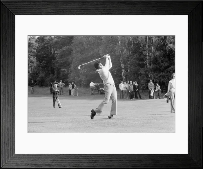 Framed Print : 1977 Colgate World Match Play Championship, Wentworth Club, Virginia Water Framed Print : 1977 Colgate World Match Play Championship, Wentworth Club, Virginia Water