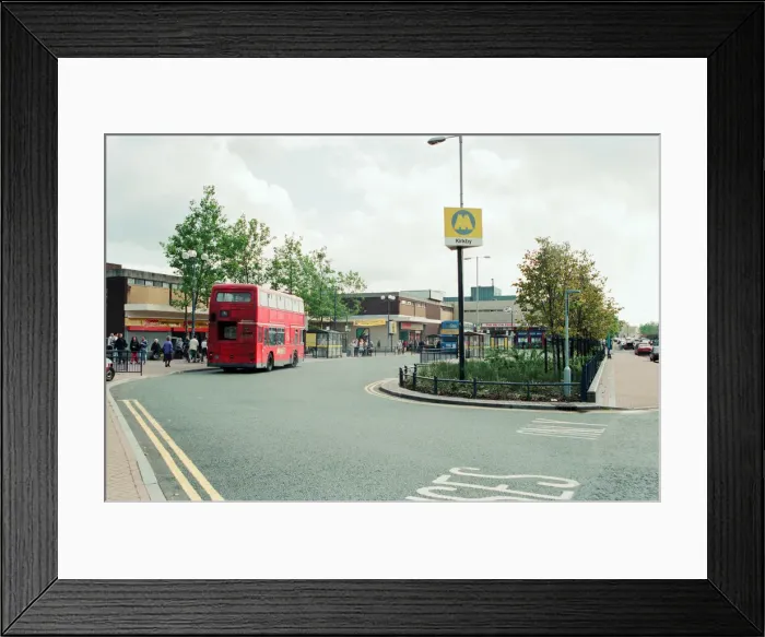 Framed Print : Kirkby Town Centre Renovations, Kirkby, Liverpool, Merseyside, 13th September 1994 Framed Print : Kirkby Town Centre Renovations, Kirkby, Liverpool, Merseyside, 13th September 1994