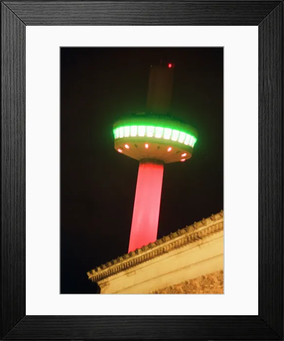 Framed Print : St Johns Beacon, Liverpool, Merseyside, 28th September 1994 Framed Print : St Johns Beacon, Liverpool, Merseyside, 28th September 1994