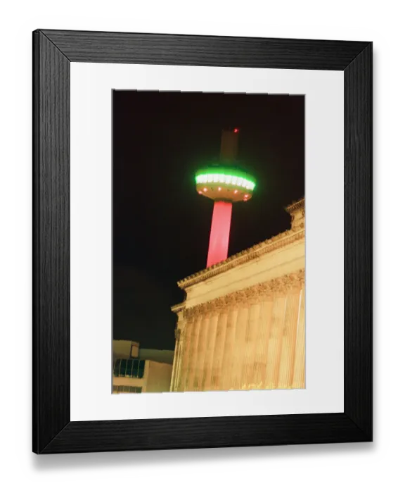 Framed Print : St Johns Beacon, Liverpool, Merseyside, 28th September 1994 Framed Print : St Johns Beacon, Liverpool, Merseyside, 28th September 1994