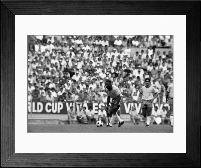 Framed Print : Brazil vs Czechoslovakia 1970 World Cup Group C. Brazil won 4-1 On the eve of Framed Print : Brazil vs Czechoslovakia 1970 World Cup Group C. Brazil won 4-1 On the eve of