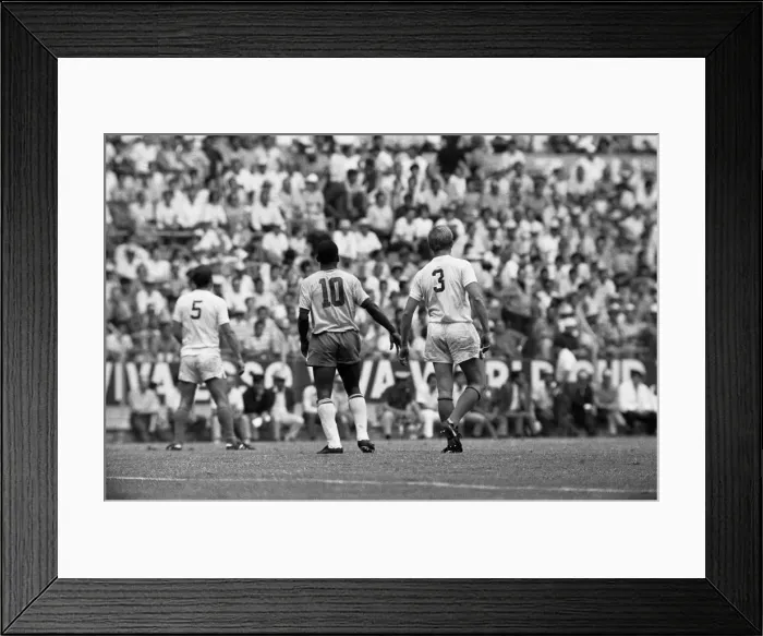 Framed Print : Brazil vs Czechoslovakia 1970 World Cup Group C. Brazil won 4-1 On the eve of Framed Print : Brazil vs Czechoslovakia 1970 World Cup Group C. Brazil won 4-1 On the eve of