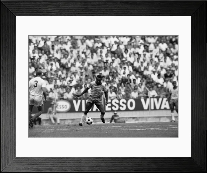Framed Print : Brazil vs Czechoslovakia 1970 World Cup Group C. Brazil won 4-1 On the eve of Framed Print : Brazil vs Czechoslovakia 1970 World Cup Group C. Brazil won 4-1 On the eve of