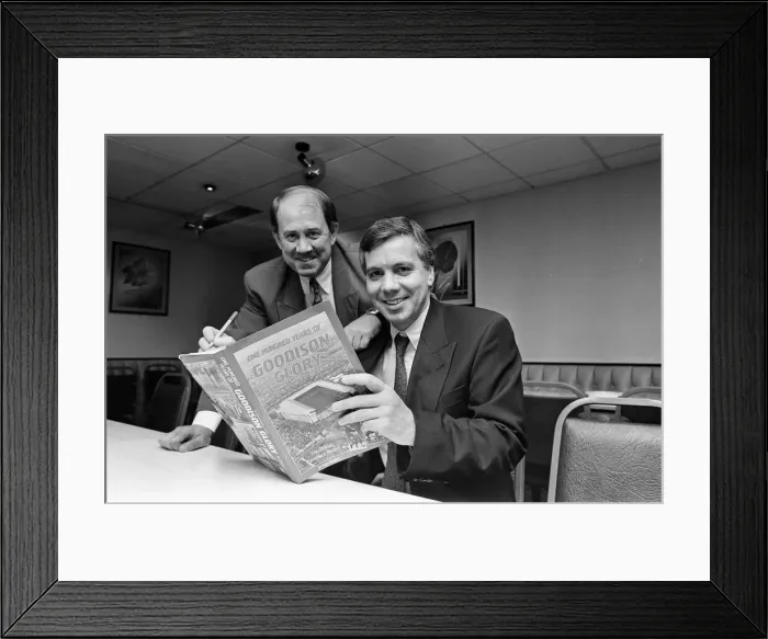 Framed Print : Ken Rogers, Book launch, One Hundred Years of Goodison Glory Framed Print : Ken Rogers, Book launch, One Hundred Years of Goodison Glory