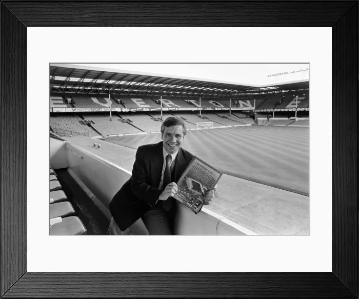 Framed Print : Ken Rogers, Book launch, One Hundred Years of Goodison Glory Framed Print : Ken Rogers, Book launch, One Hundred Years of Goodison Glory