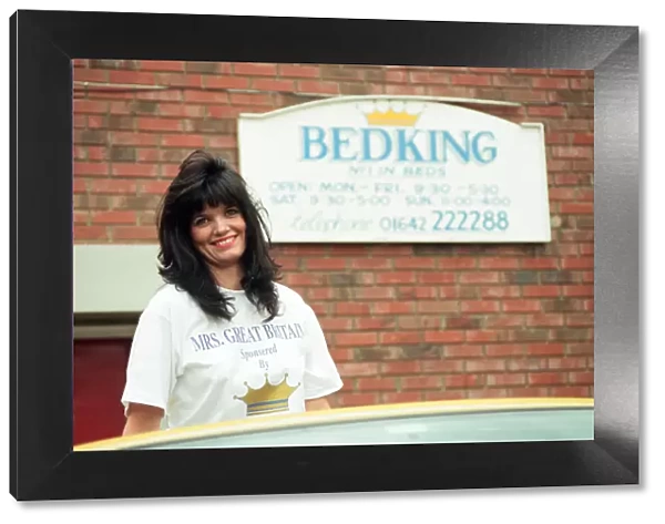 Thanks to Middlesbrough company Bed King, Tracey Moore, who is on a Billingham model