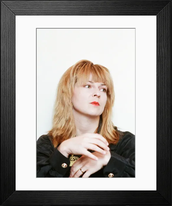 Framed Print : Toyah Willcox, Singer and Actress, pictured at the Lyceum Theatre in Sheffield
