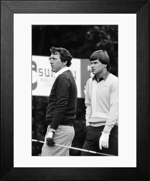 Framed Print : 1983 SuntoryWorld Match Play Championship at Wentworth, Friday 7th October 1983