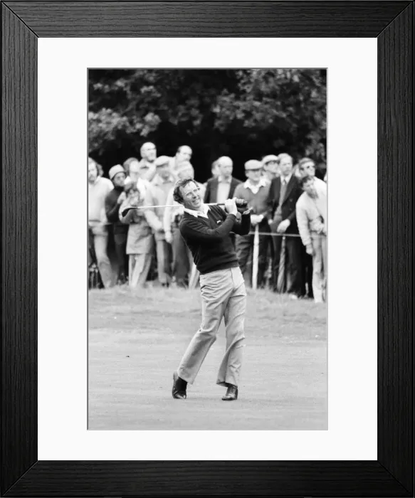 Framed Print : 1983 SuntoryWorld Match Play Championship at Wentworth, Friday 7th October 1983