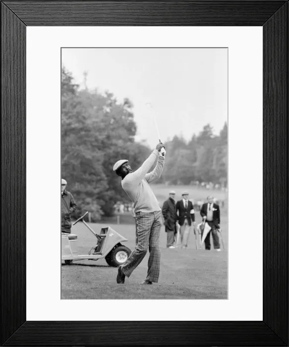 Framed Print : 1983 SuntoryWorld Match Play Championship at Wentworth, Friday 7th October 1983