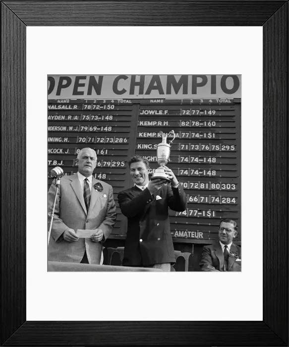 Framed Print : British Open 1958. Royal Lytham & St Annes Golf Club. Lancashire. Saturday 5th July 1958 Framed Print : British Open 1958. Royal Lytham & St Annes Golf Club. Lancashire. Saturday 5th July 1958
