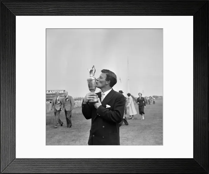 Framed Print : British Open 1958. Royal Lytham & St Annes Golf Club. Lancashire. Saturday 5th July 1958 Framed Print : British Open 1958. Royal Lytham & St Annes Golf Club. Lancashire. Saturday 5th July 1958