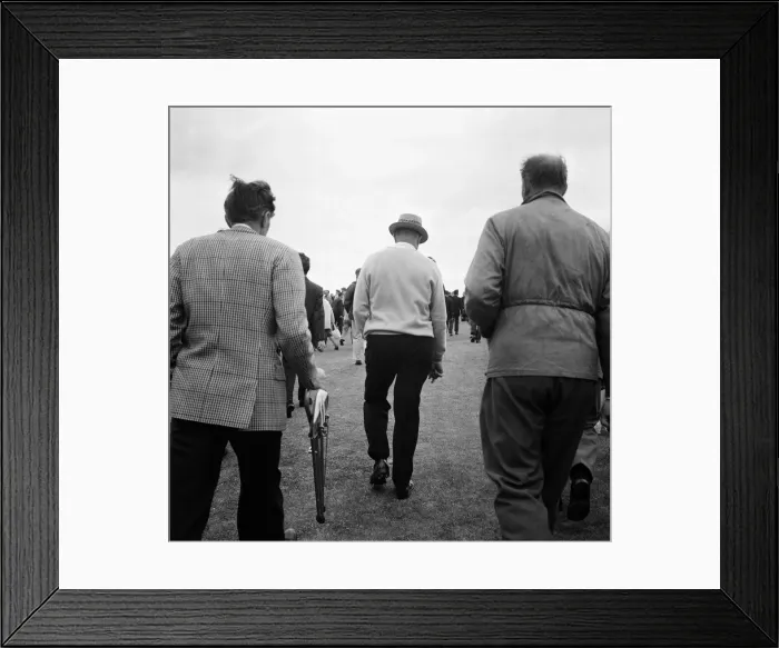 Framed Print : British Open 1965. Royal Birkdale Golf Club, Southport, Sefton, Merseyside
