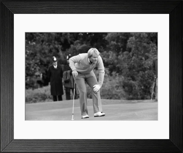 Framed Print : 1981 Ryder Cup, held 18th to 20 September 1981 at the Walton Heath Golf Club in Framed Print : 1981 Ryder Cup, held 18th to 20 September 1981 at the Walton Heath Golf Club in