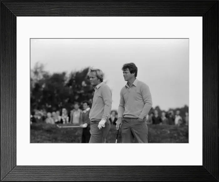 Framed Print : 1981 Ryder Cup, held 18th to 20 September 1981 at the Walton Heath Golf Club in