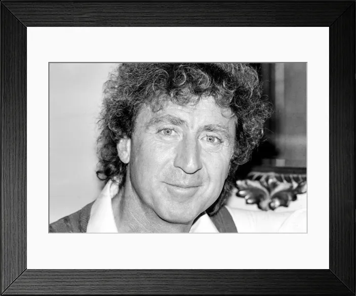 Framed Print : Gene Wilder in London 30th September 1986
